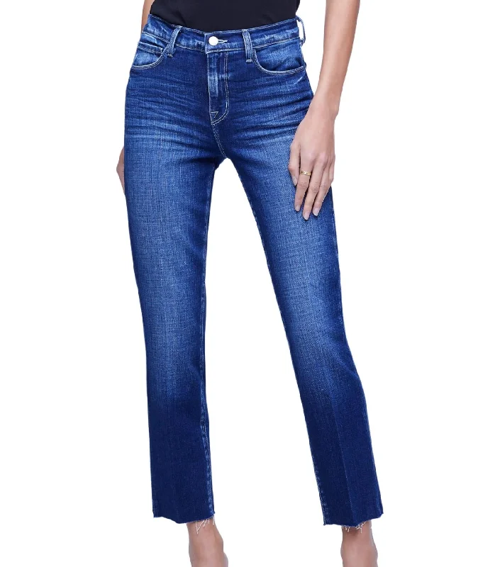 Top 10 Women's Online Clothing Stores Sada Hi-Rise Crop Slim Jean In Frisco