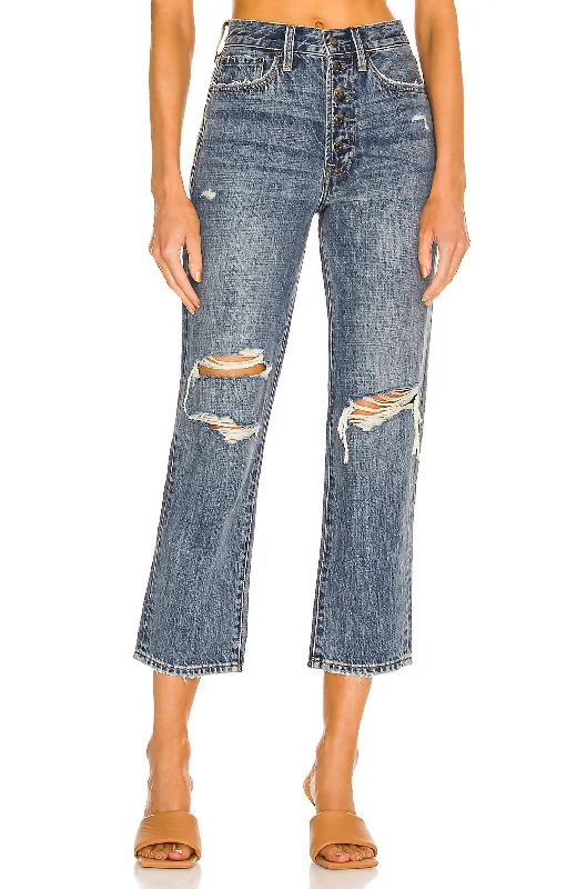 End of Season Sale Charlie Straight Jean In Pulse Distressed