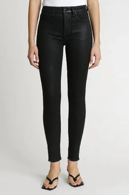 Affordable Luxury Women's Garments Aline High Rise Skinny Jean In Coated Night Sky