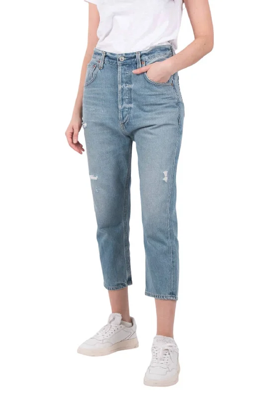 Women's Relaxed Outfit Pony Boy Jean In Ingenue