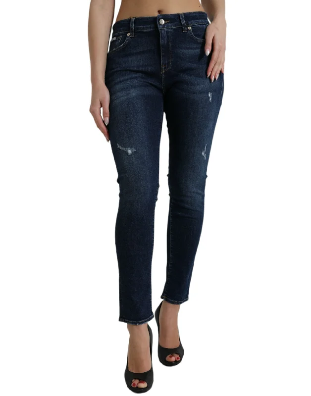 Contemporary Women's Clothing Dolce & Gabbana   Cotton Stretch  Skinny Women's Jeans