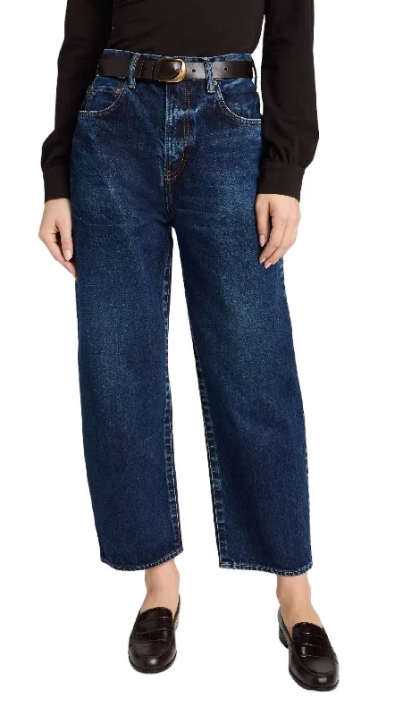 Women's Clothing With Trendy Designs Allensworth Round Jean In Dark Blue