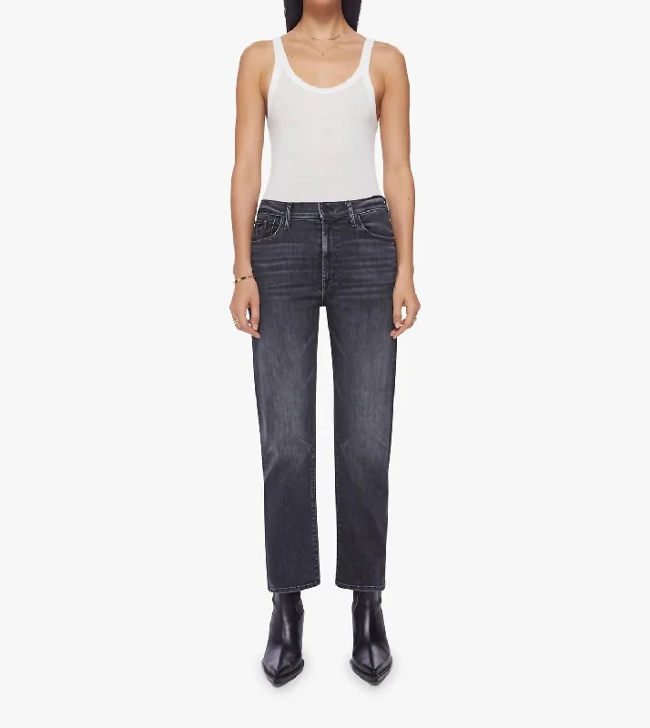 Women Clothes The Ditcher Zip Ankle Jean In Smoking Section