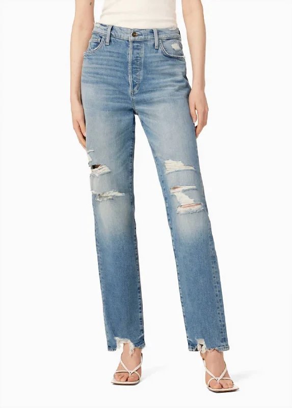 Summer Sale The 90S Niki Mid Rise Boyfriend Jean In Chances Destruct