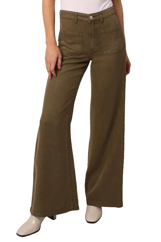 Affordable Fashion for Women Cooper Patch Pocket Wide Leg Jeans In Cypress