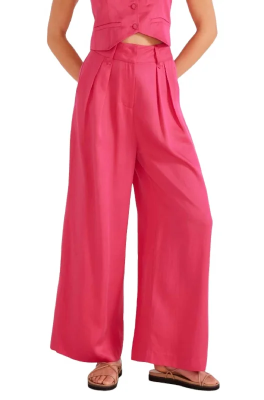 Charming Women's Garments Women's Fabella Wide Leg Pant In Orchid