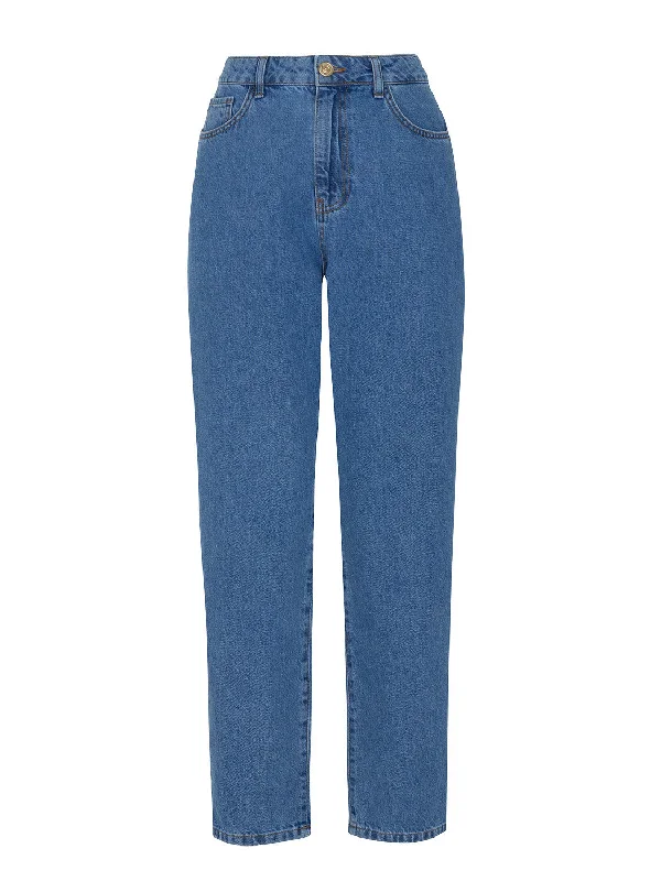 Affordable Women's Attire High-Waisted Mom Jeans