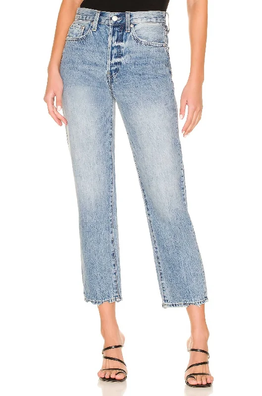 Women's Clothing Sets Charlie High Rise Straight Jean In Pursue