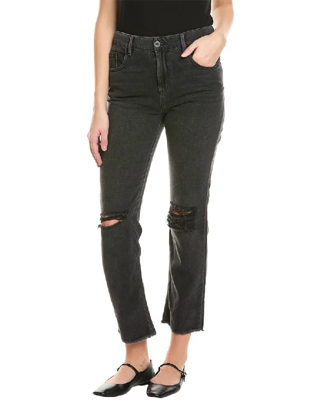 Casual and Comfortable Outfits Bella Dahl Lennon Straight Leg Ripped Knee Jean