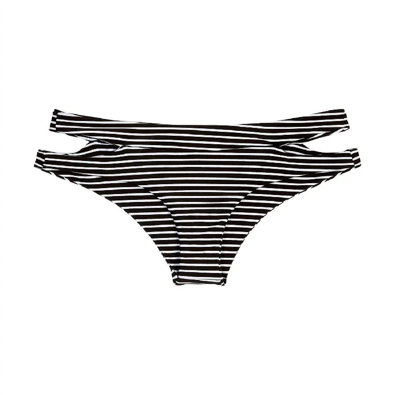 Women's High-Fashion Clothes Puka Puka Bottom In Classic Stripe