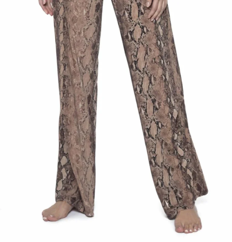 Women's Clothing For Holiday Travel Lounge Pants In Kaa