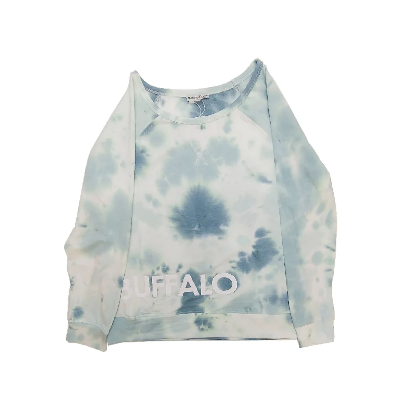 Workwear Fashion for Women Buffalo Blue Mila Tie Dye Luxurious Parker Sweatshirt