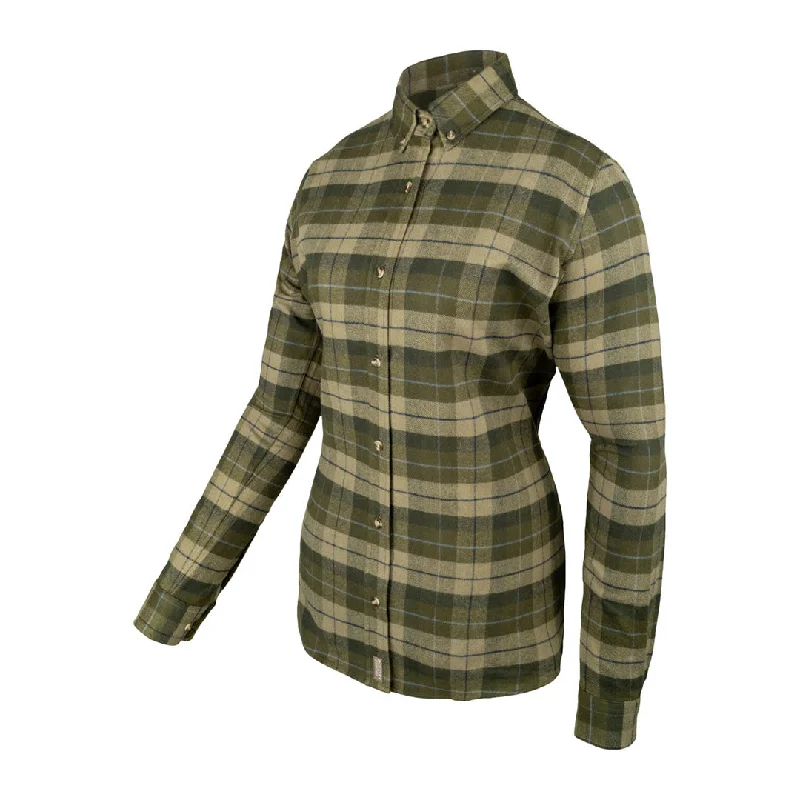 Affordable Women's Clothing Online Jack Pyke Ladies Bleasdale Heavy Flannel Shirt