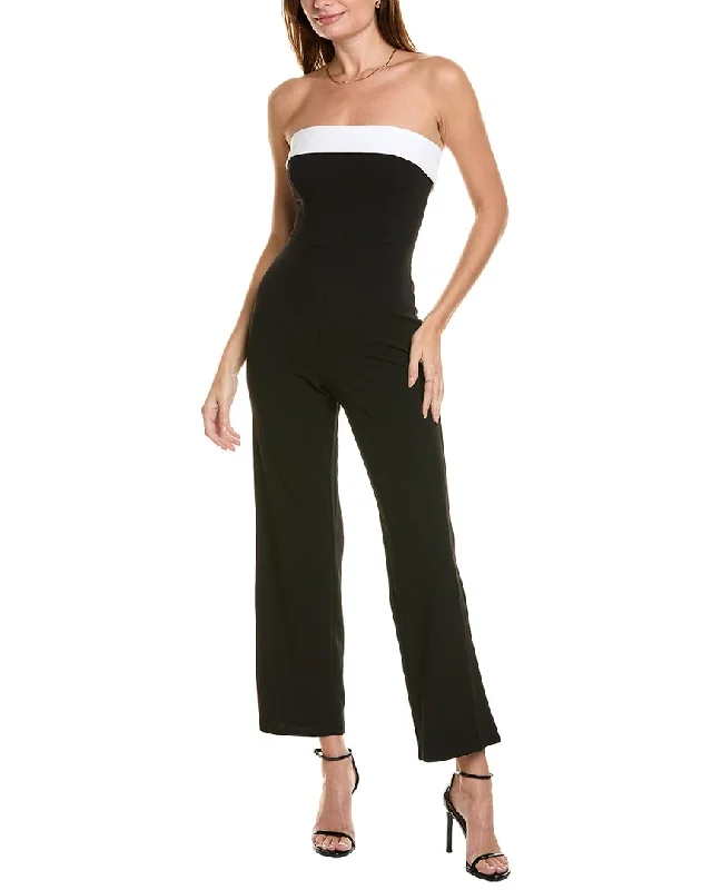 Trendy Boutique Online Bebe Strapless Cuff Jumpsuit