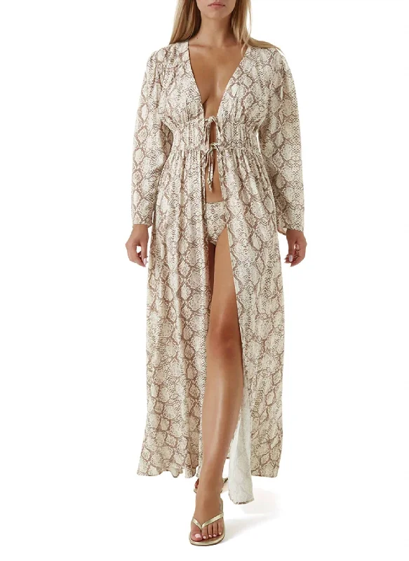 Chic Women's Outfit Farrah Snake Kaftan