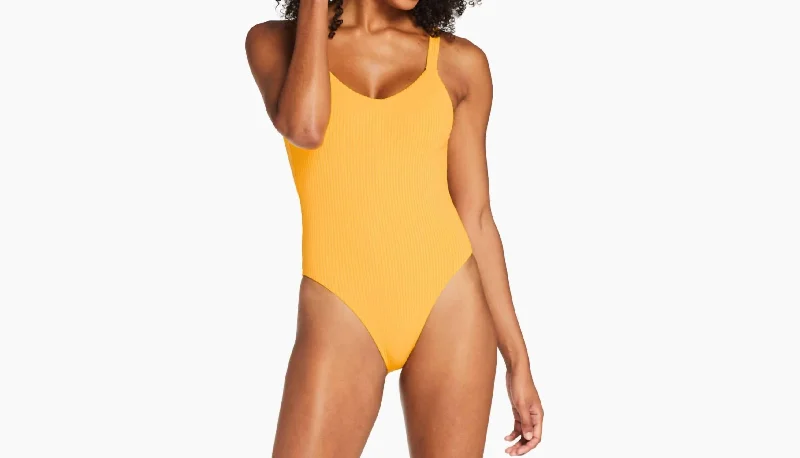 Comfortable Lounge Clothing Leah Bodysuit - Ice Mango Ecorib