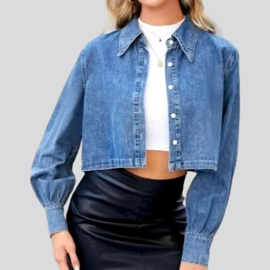 Women's Clothes For Work Events Vintage street women's denim jacket