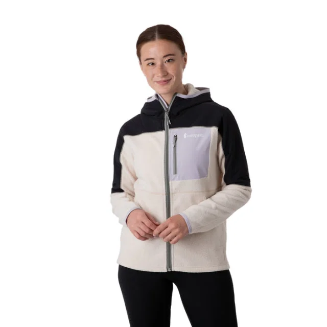 Women's Travel Attire Women's Abrazo Hooded Full-Zip Fleece Jacket