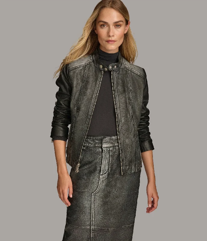 Women's Evening Attire Alora Combo Racer Jacket