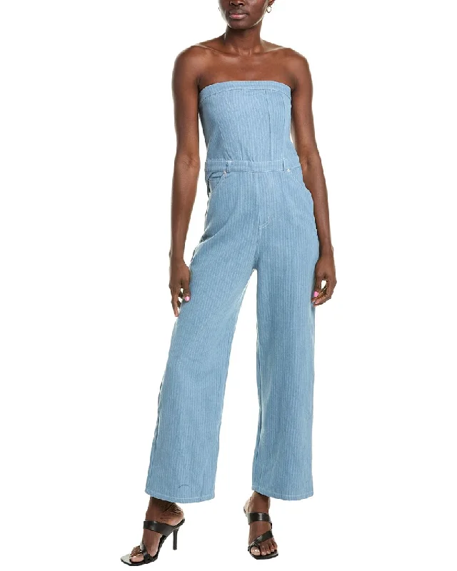 Women's Urban Clothing Sadie & Sage Locals Only Side Zip Denim Jumpsuit