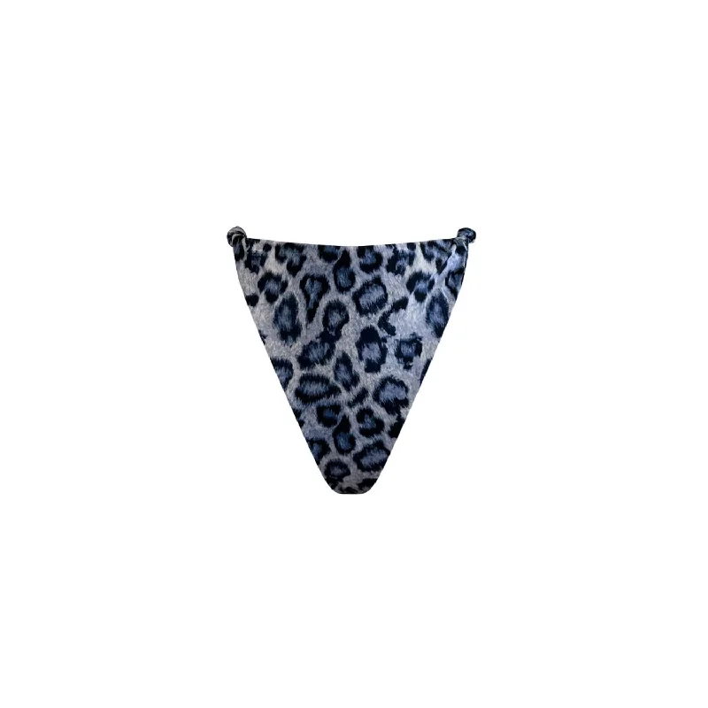 Trendy Women's Apparel for All Seasons Ella Bikini Bottom In Blue Cheetah