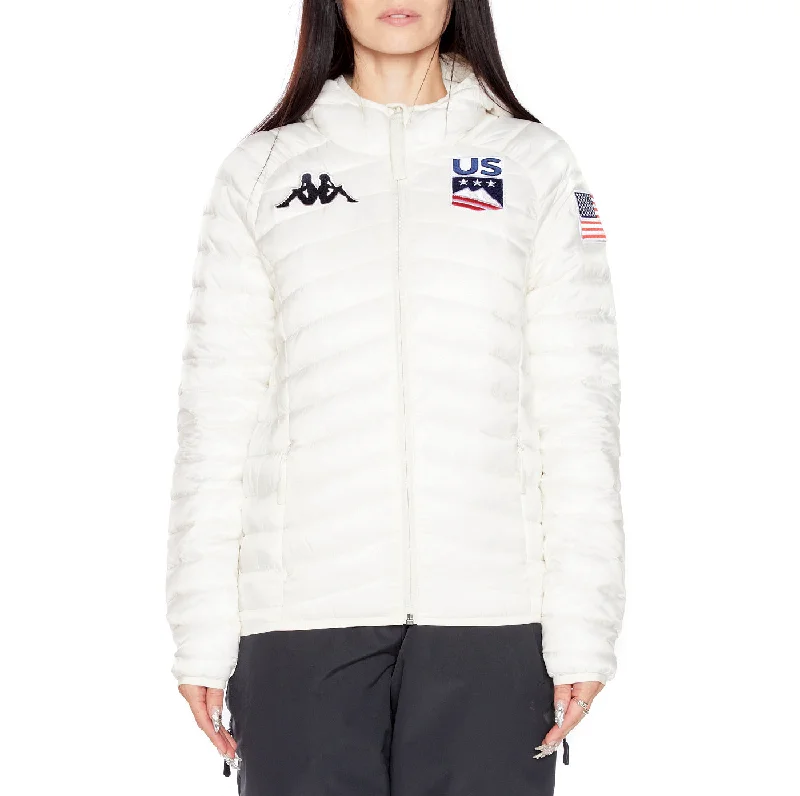 Chic Casual Wardrobe Essentials 6Cento 663 US Ski Jacket - White