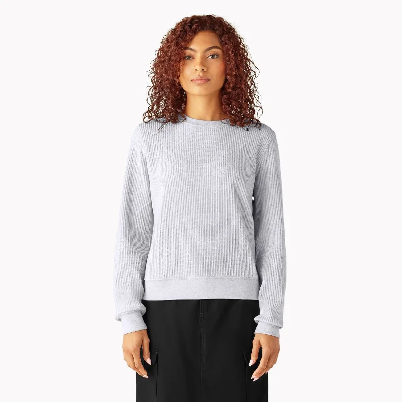 Stylish Everyday Clothing Dickies Women's Thermal Crewneck Shirt