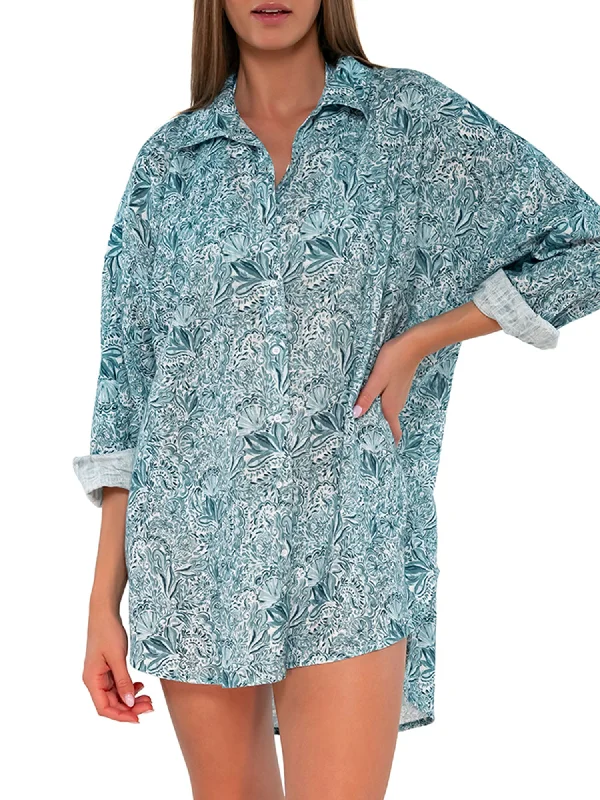 Contemporary Women's Clothing Sunsets Women's Delilah Shirt Cover-Up