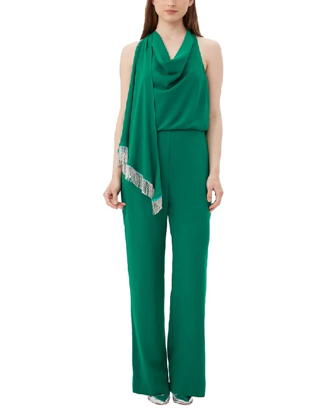 Women's High-Fashion Apparel Trina Turk Momo Fringe Jumpsuit