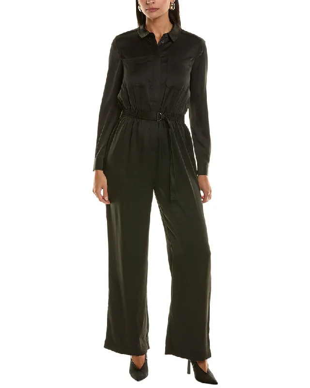 Women's Fashionable Clothing Sets French Connection Enid Crepe 70's Jumpsuit