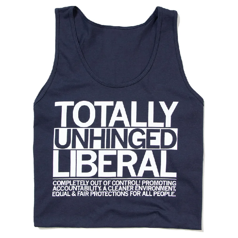 Women's Clothing Apparel Totally Unhinged Liberal Tank Top