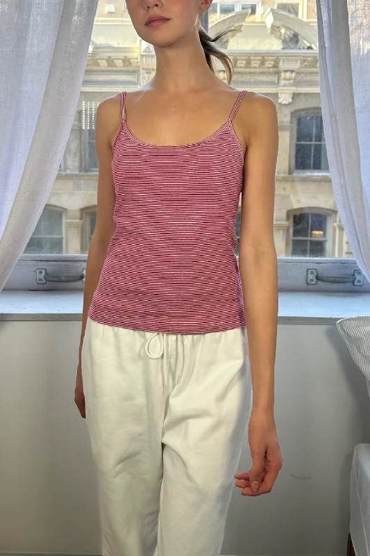 Stylish Women's Outerwear Apparel Skylar Striped Tank