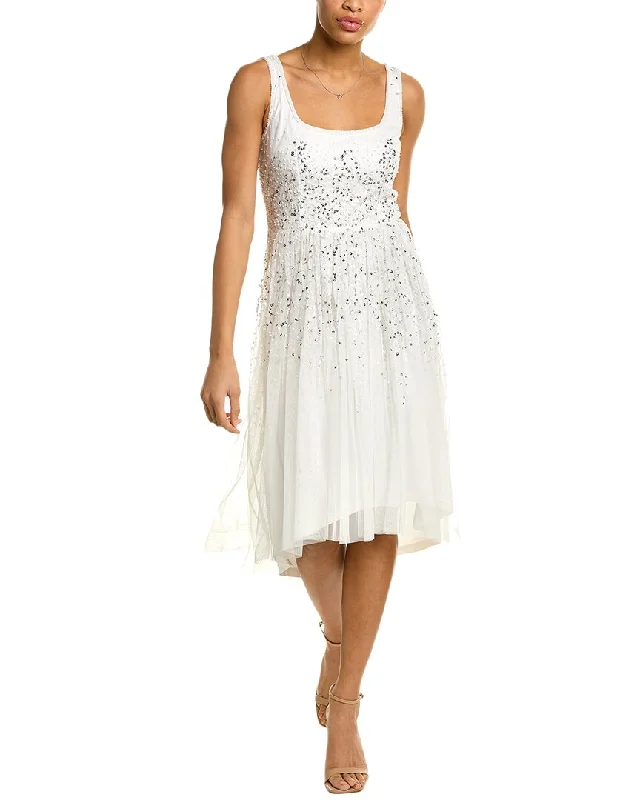 Women's Transitional Apparel Adrianna Papell Beaded Cocktail Dress