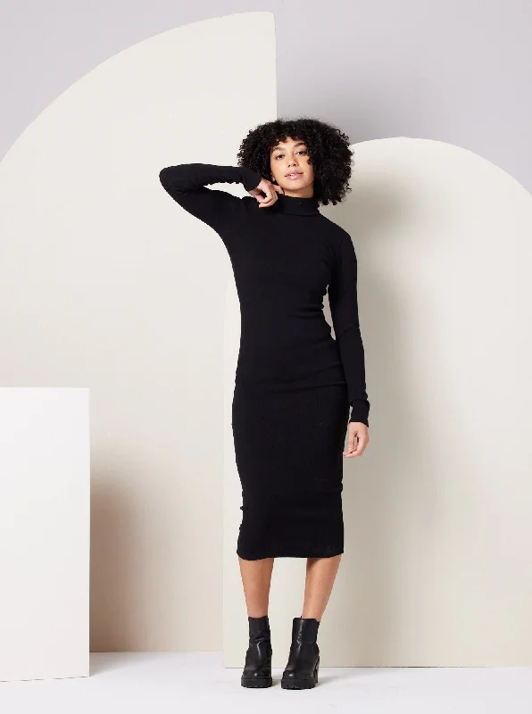 Affordable Luxury Women's Apparel Faye Dress - Black