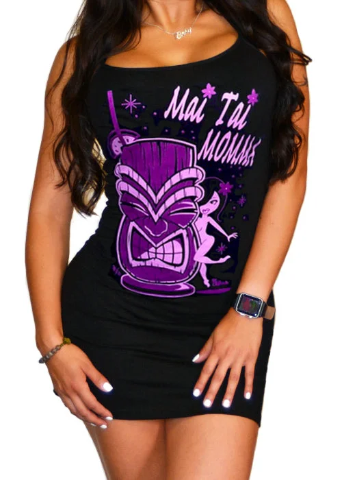 Chic Women's Clothing Mai Tai Momma Tank Dress