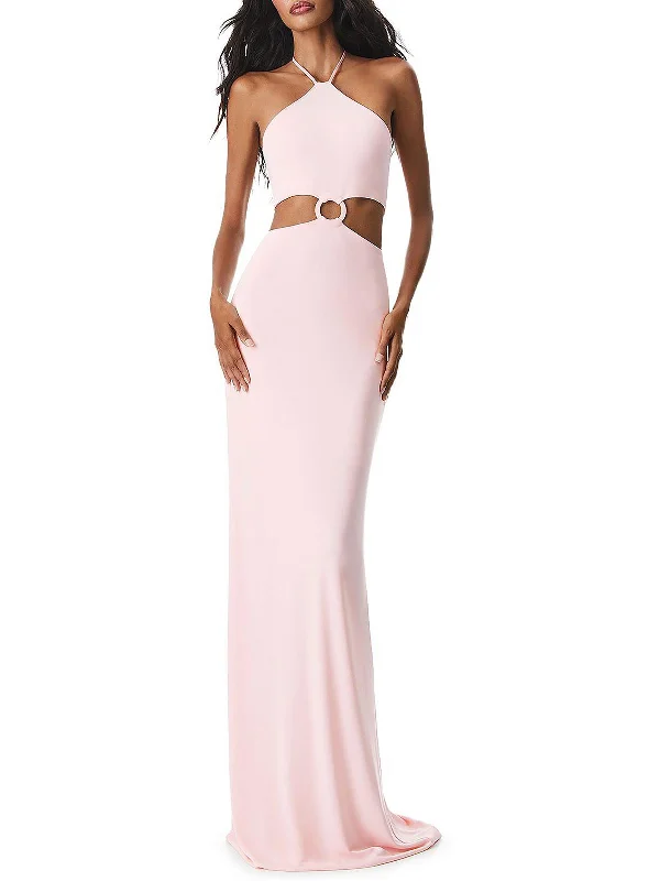 Effortless Chic for Women Womens Cutout Maxi Evening Dress