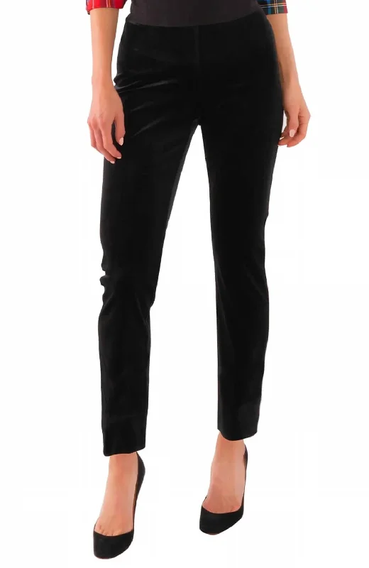 Modern Women's Outfit Gripeless Pull On Pant In Black