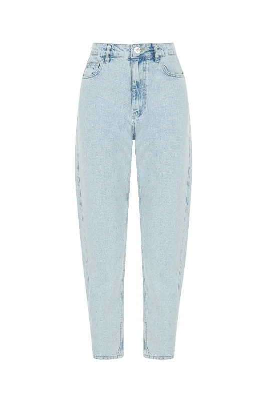 Clearance Sale Online High-Waisted Jeans