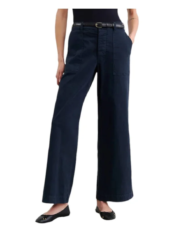 Casual Outfit For Women Leon Boy Pants In Midnight