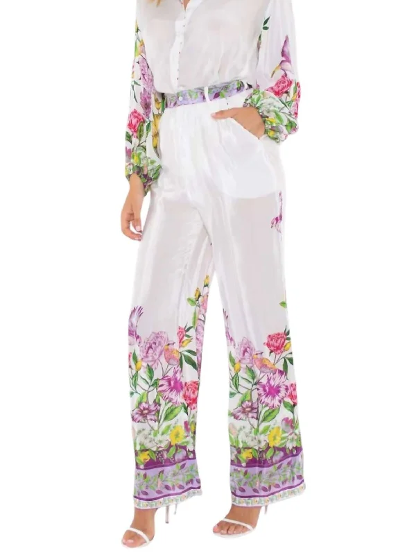 Women's Vintage Attire Noah Pants In White