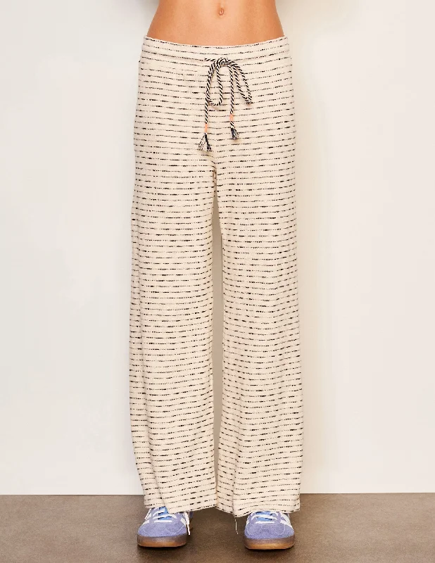 Women's Night-Out Outfit Sundry Lounge Wide Leg Pant in Oyster