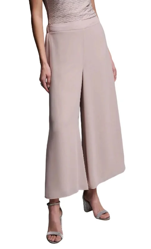 Outfits For Girls Wide Leg Flowy Pant In Sand